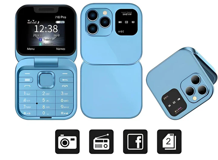Lisslune | Foldable Dual SIM Phone