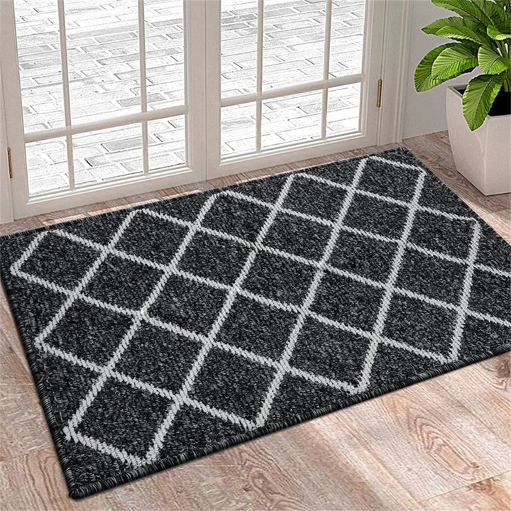 Lisslune | GeoLuxe Area Rug – Modern Design with Geometric Diamond Pattern