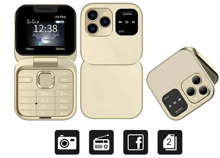 Lisslune | Foldable Dual SIM Phone