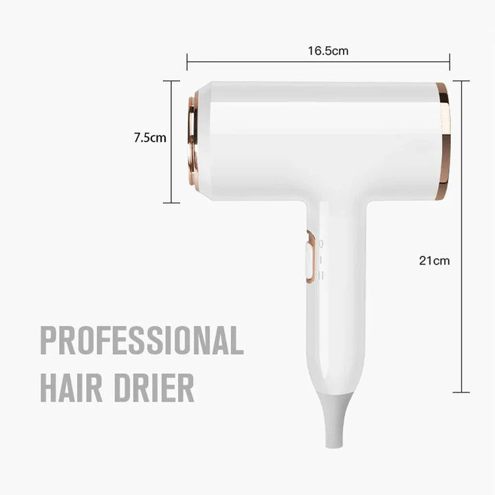 Lisslune | High-performance hair dryer 2400W with cold and warm air function - Ion technology