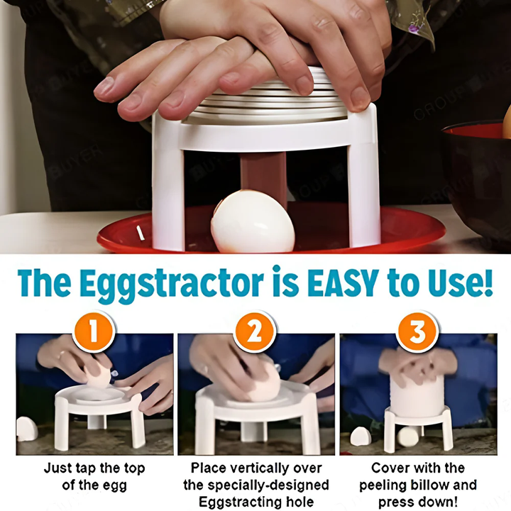 Lisslune | Quick & Safe Creative Egg Peeler Tool