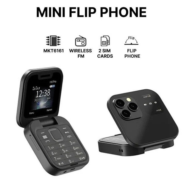 Lisslune | Foldable Dual SIM Phone
