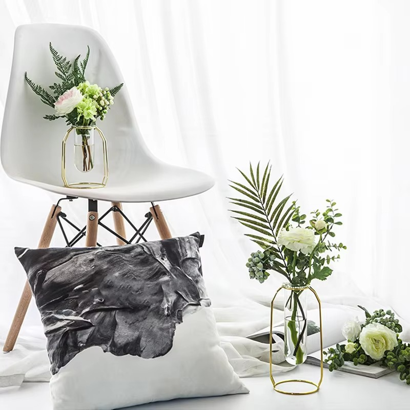 Lisslune | Clear Elegance Glass Vase – Elegant Base for Stylish Flower Arrangements