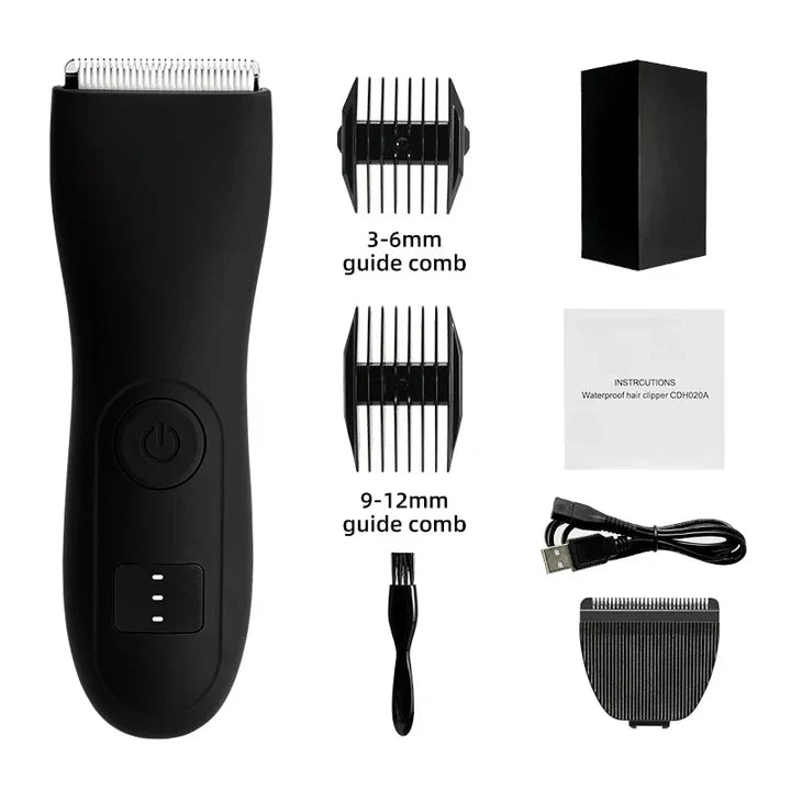 Lisslune | Men's body hair trimmer and women's razor with bikini attachment