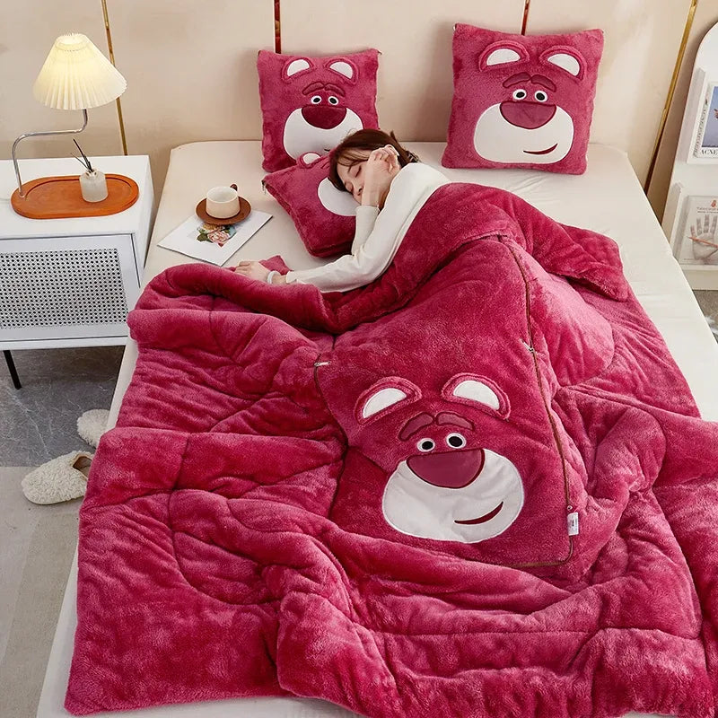 Lisslune | Luxury blanket and cushion set for ultimate comfort
