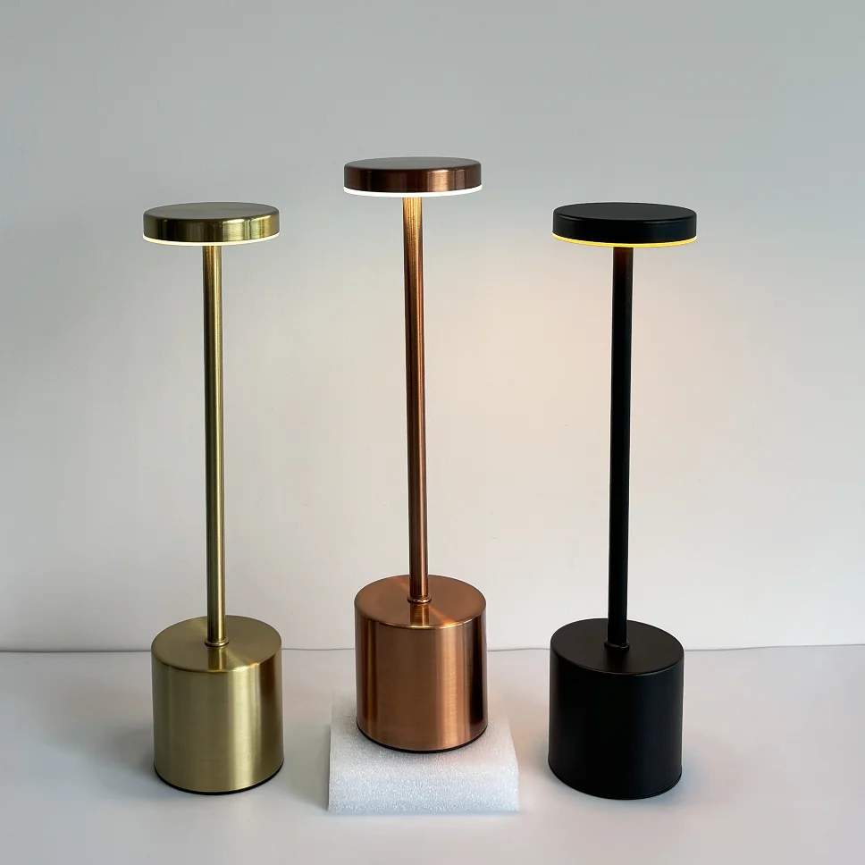 Lisslune | Simple touch-intensive LED desk lamp rechargeable desk lamp