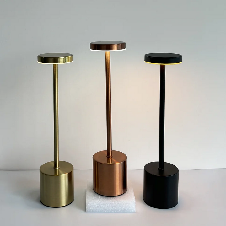 Lisslune | Simple touch-intensive LED desk lamp rechargeable desk lamp