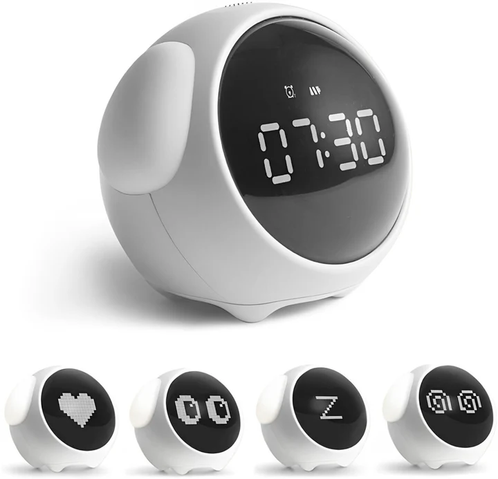 Lisslune | Sunrise Alarm Clock With Light And Voice Control