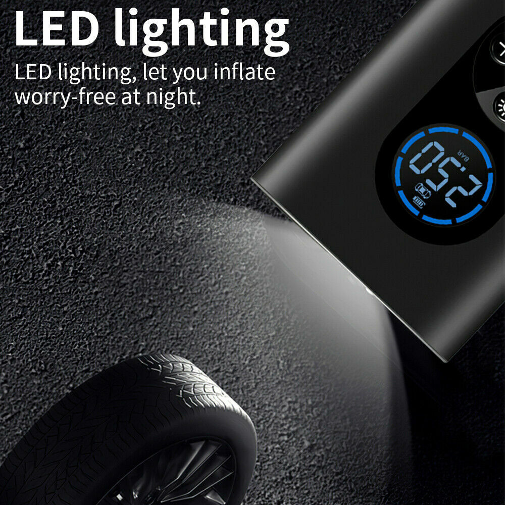 Lisslune | QuickAir: Portable Electric Tyre Inflator