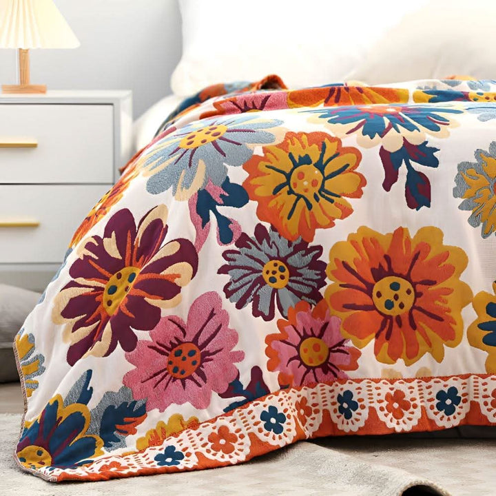 Lisslune | BloomBright - Soft Fabric Blanket