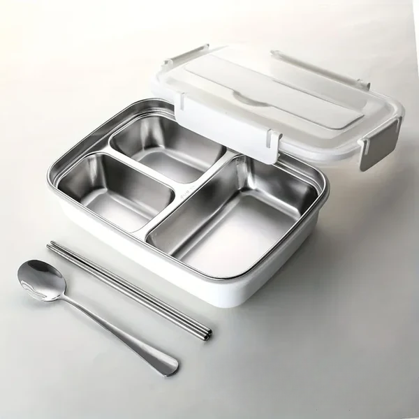 Lisslune | Leak-proof lunchbox made of stainless steel with 3/4 compartments