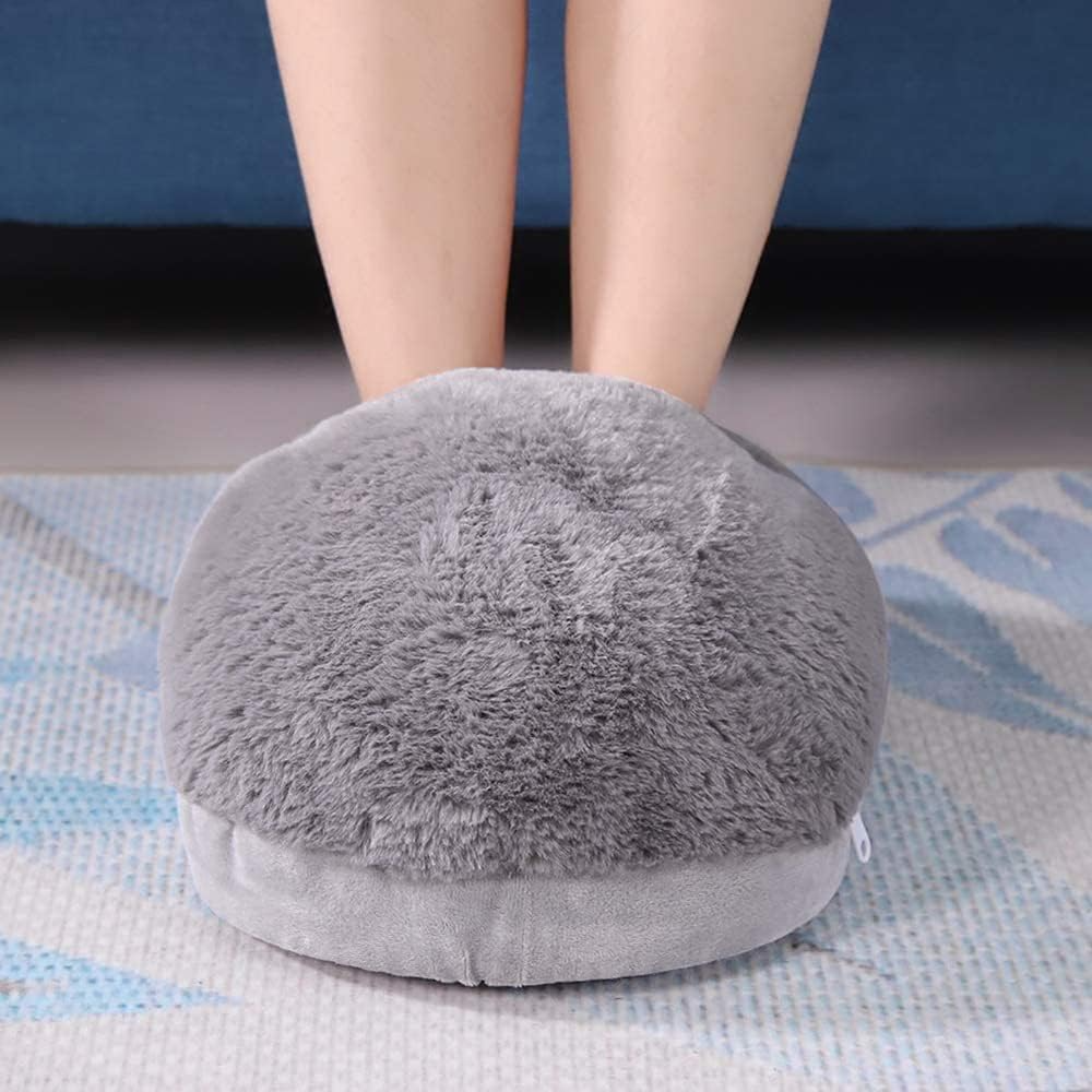 Lisslune | Fluffy Warm Feet Cozy Heated Foot Pillow