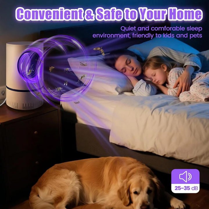 Lisslune | UV Light Insect Trap - Indoor/Outdoor Mosquito Fly Killer