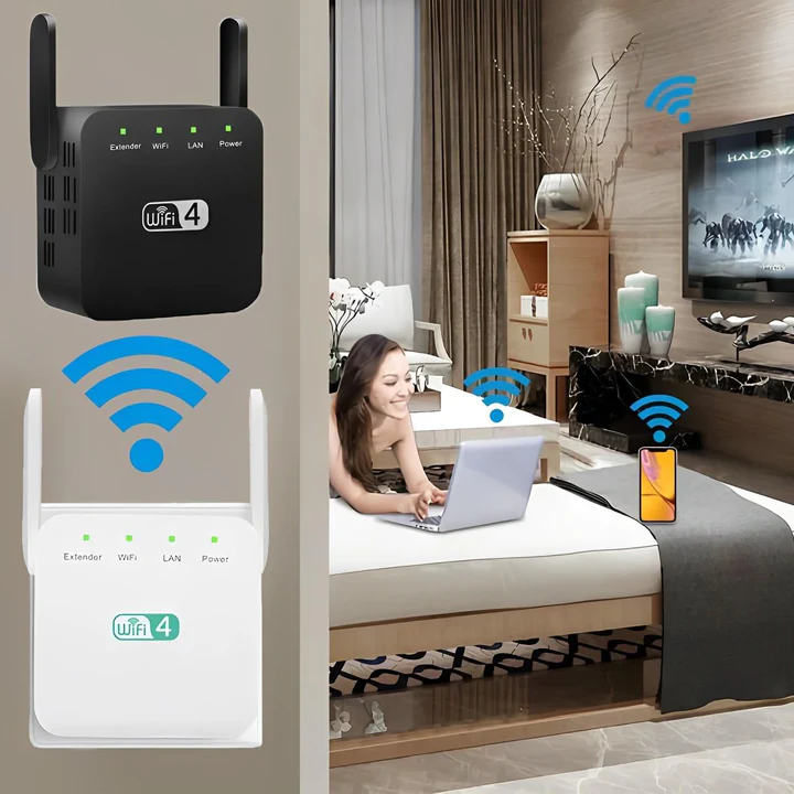 Lisslune | Powerful Long Range WiFi Repeater