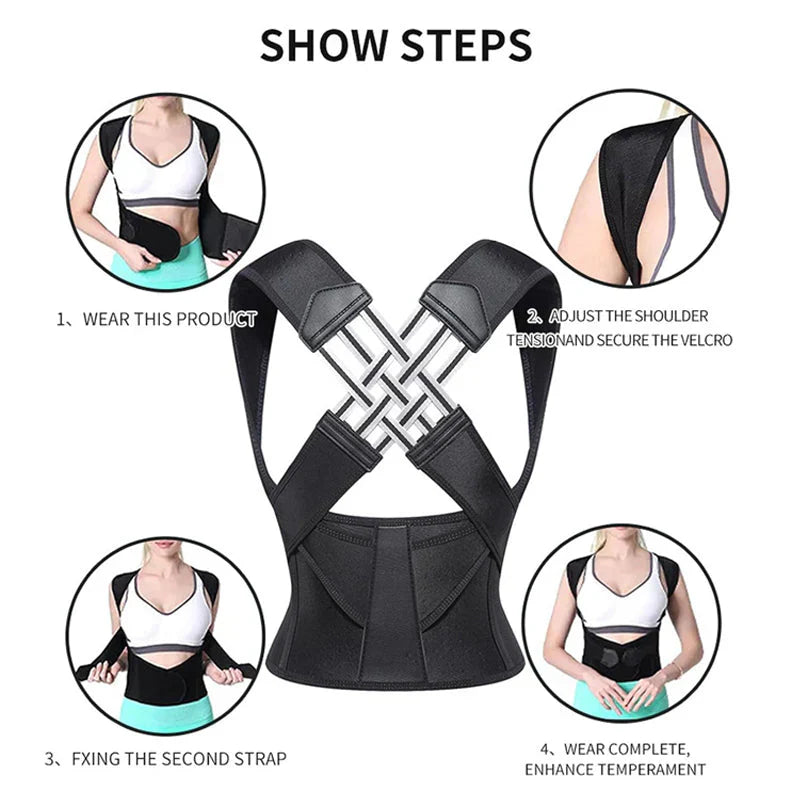 Lisslune | Adjustable back stabilizer for women and children
