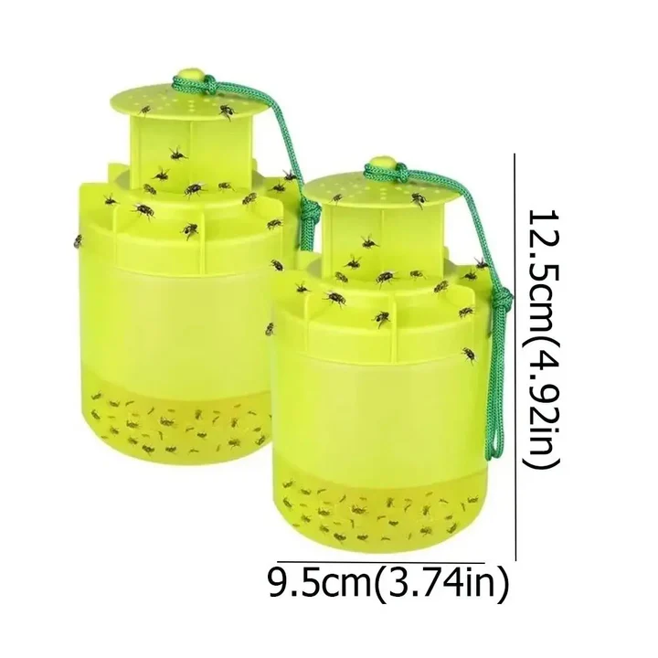 Lisslune | Heavy-Duty Reusable Outdoor Fly Trap