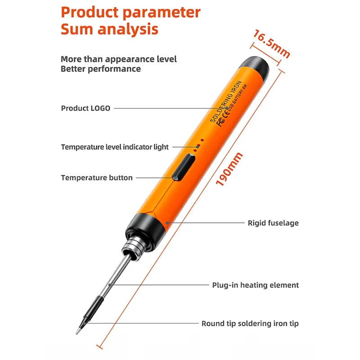 Lisslune | Digital Electric Soldering Iron Set