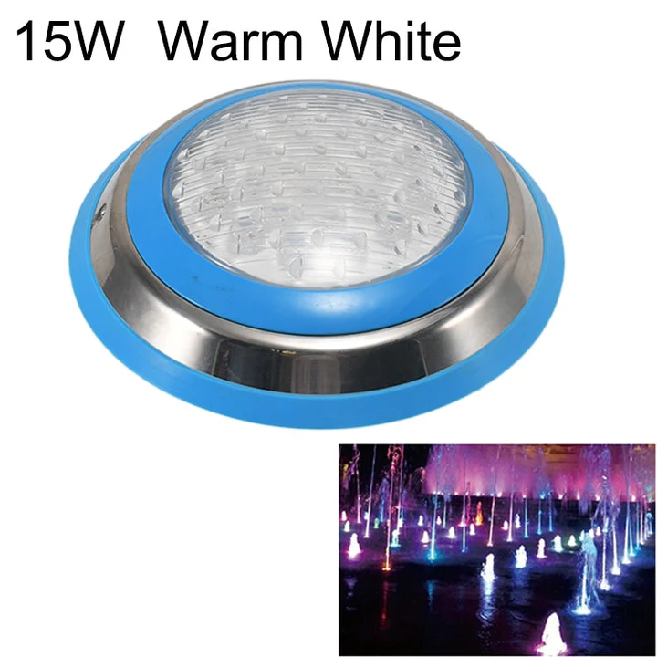 Lisslune | 15W LED Stainless Steel Wall-Mounted Pool Light