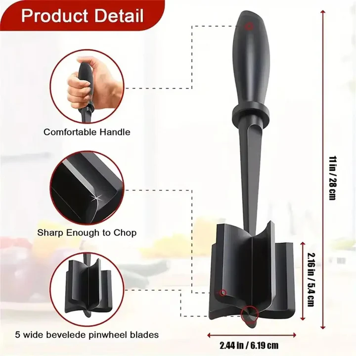 Lisslune | Meat Chopper with Heat Resistance