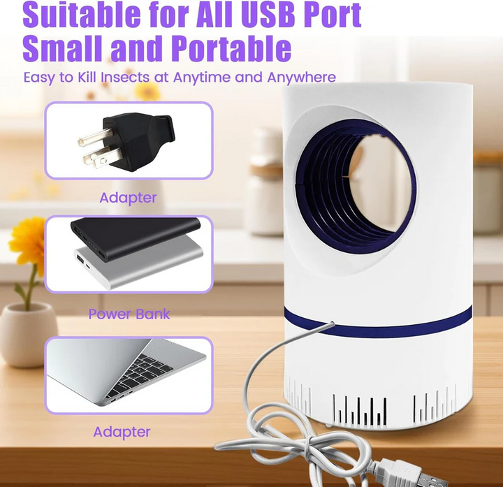 Lisslune | UV Light Insect Trap - Indoor/Outdoor Mosquito Fly Killer