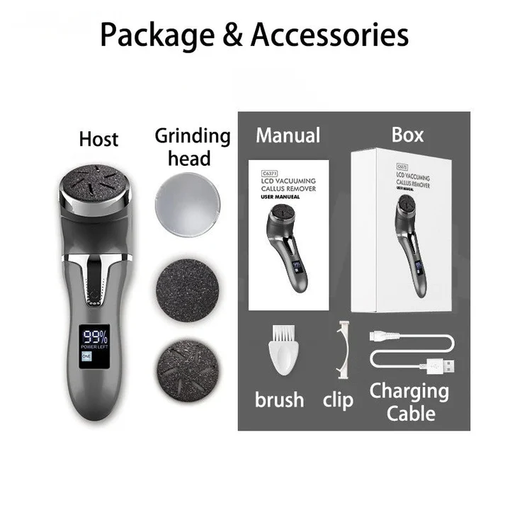 Lisslune | Professional Electric Foot Hard Skin Remover