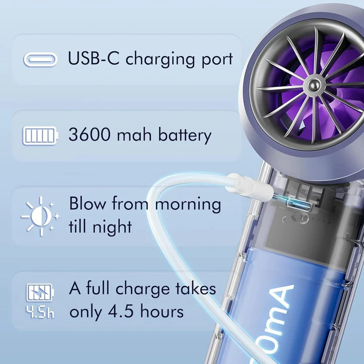 Lisslune | Lightweight Portable Personal Fan