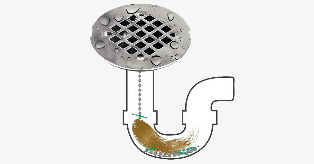 Lisslune | All-in-one shower drain basin remover