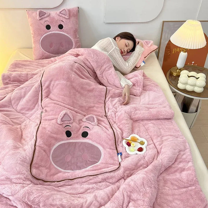 Lisslune | Luxury blanket and cushion set for ultimate comfort