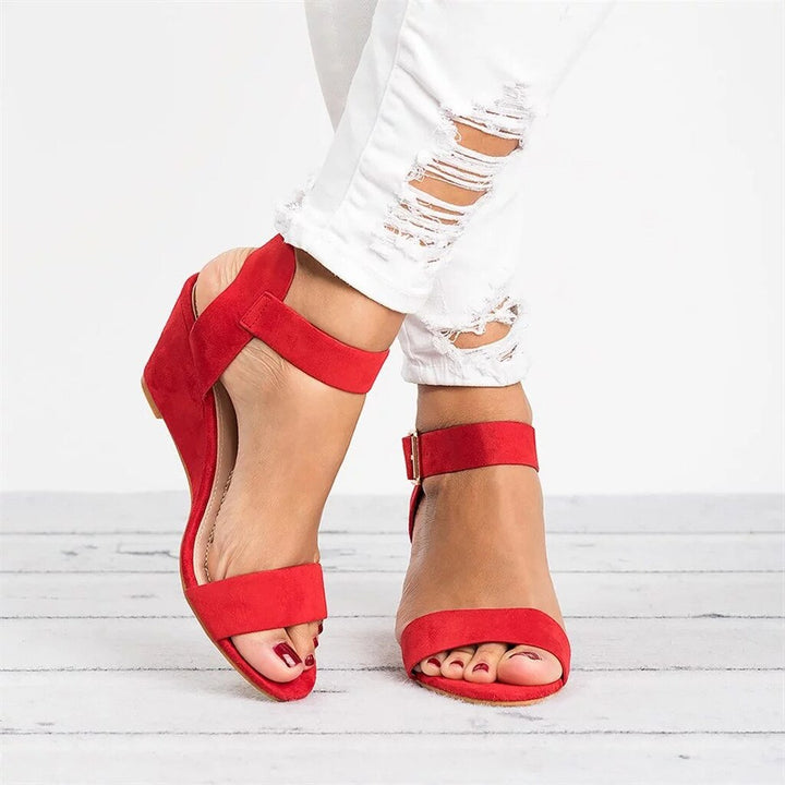 Lisslune | Slip-Resistant High Heel Wedge Sandals