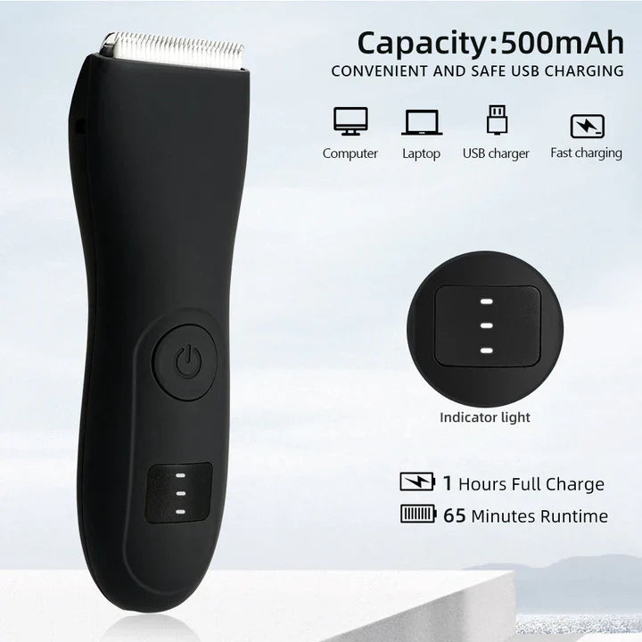 Lisslune | Men's body hair trimmer and women's razor with bikini attachment