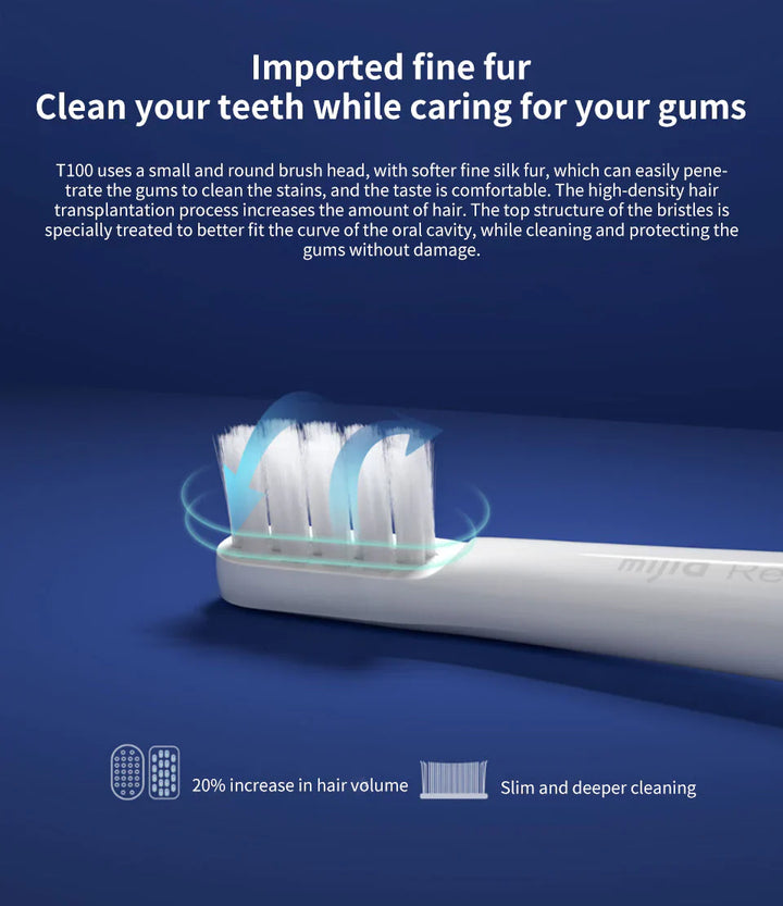 Lisslune | Electric Sonic Toothbrush – Waterproof and USB rechargeable