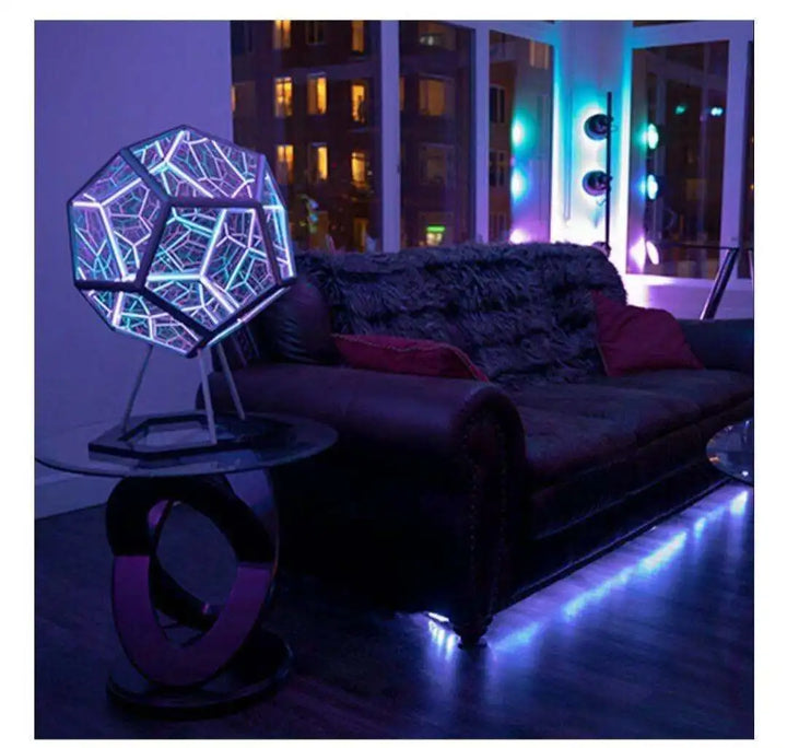 Lisslune | SpectrumOrb - LED Dodecahedron Lamp