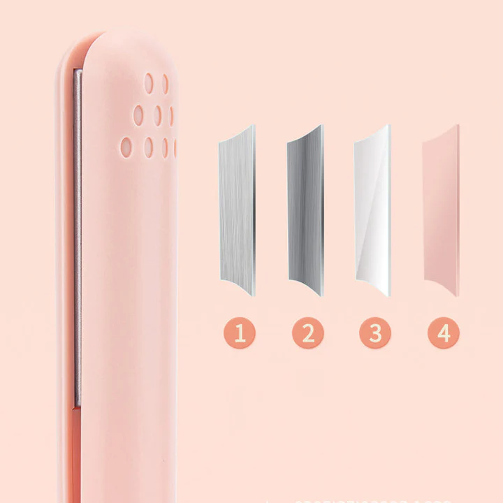 Lisslune | 2-In-1 Hair Styler, Straightener & Curling Iron