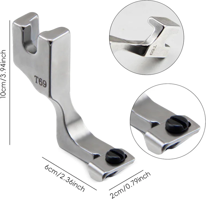 Lisslune | T69 Invisible Zipper Presser Foot