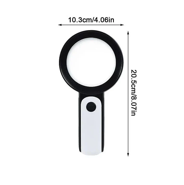 Lisslune | 30x Magnifying Glass for Seniors