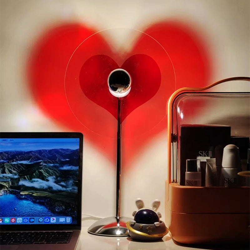 Lisslune | Led Heart Table Lamp