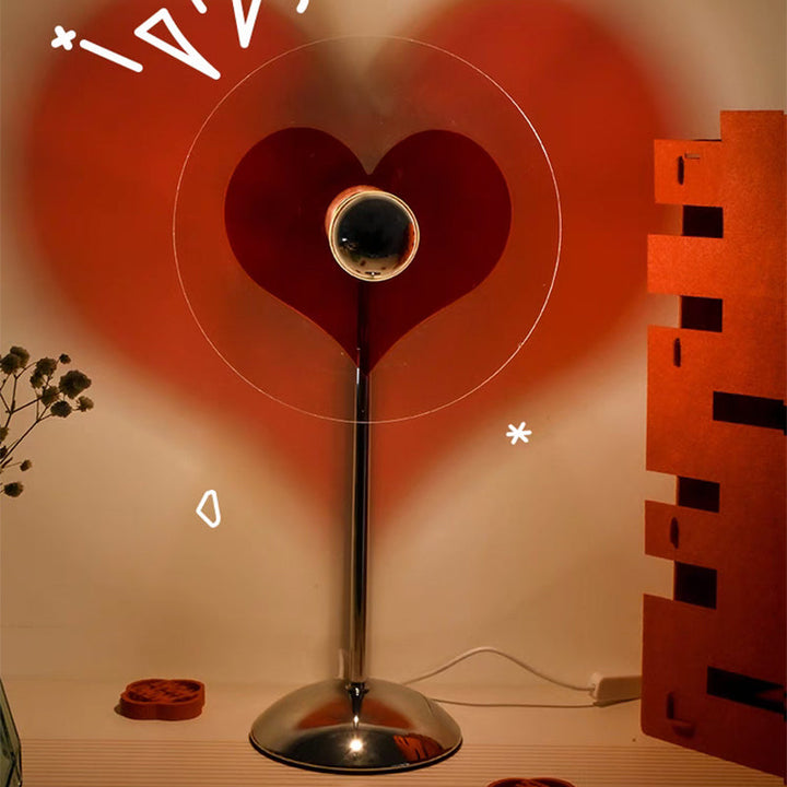 Lisslune | Led Heart Table Lamp