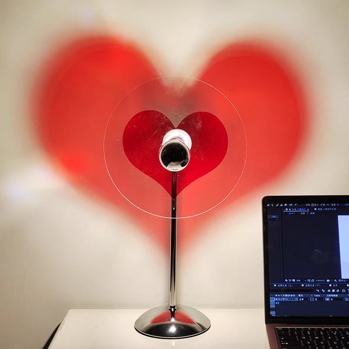 Lisslune | Led Heart Table Lamp