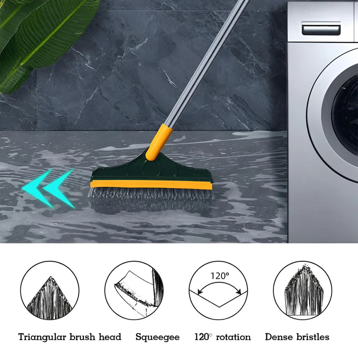 Lisslune | Heavy-Duty Floor Scrub Brush