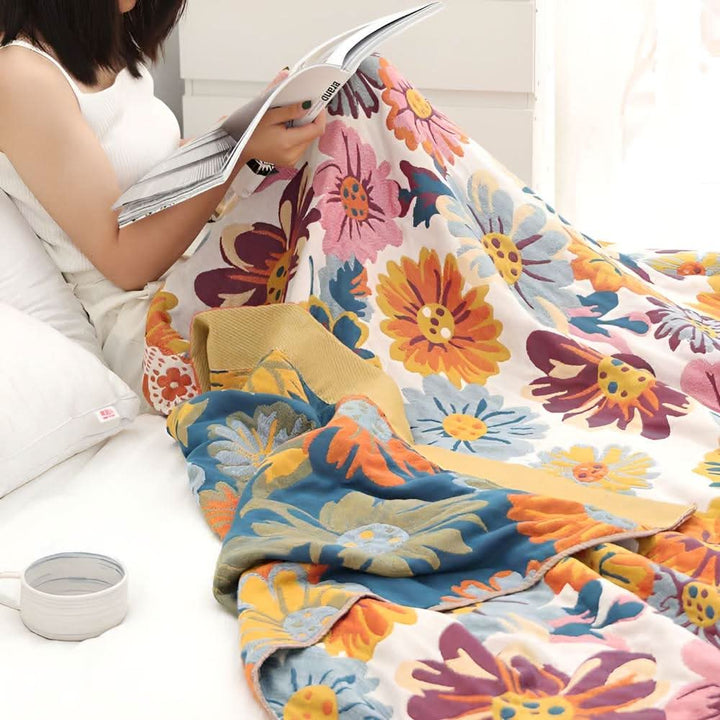 Lisslune | BloomBright - Soft Fabric Blanket