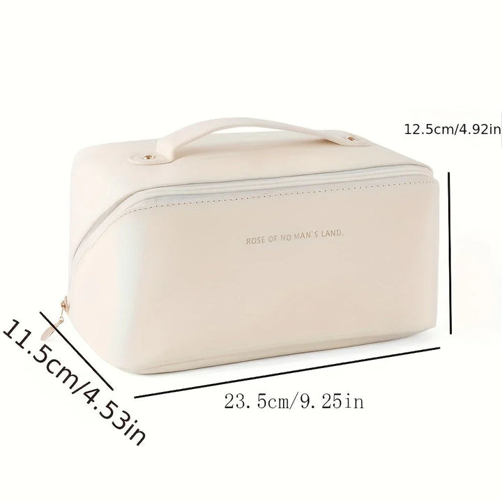 Lisslune | Travel-friendly Makeup Organizer with Zipper – Elegant Cosmetic Bag
