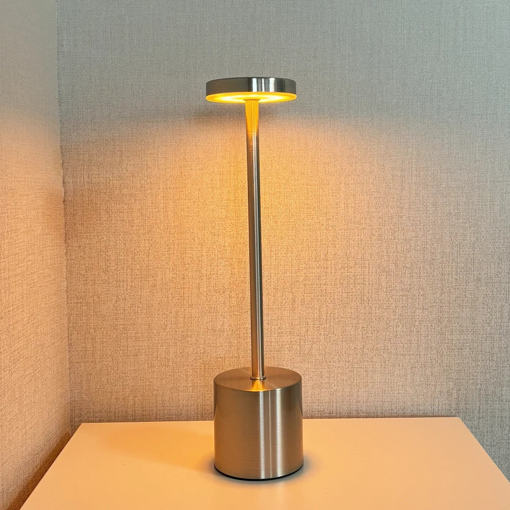 Lisslune | Simple touch-intensive LED desk lamp rechargeable desk lamp