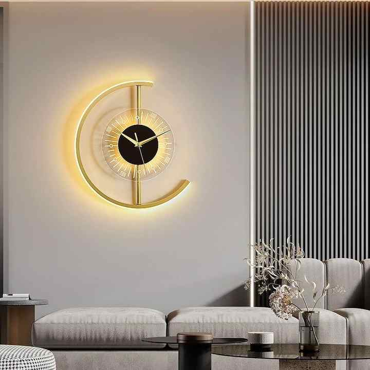 Lisslune | Modern luminous LED wall clock