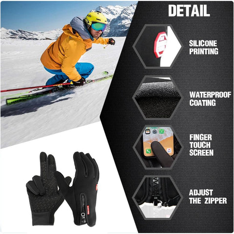 Lisslune | Thermal Gloves Warming, Cycling, Bike, Ski Gloves
