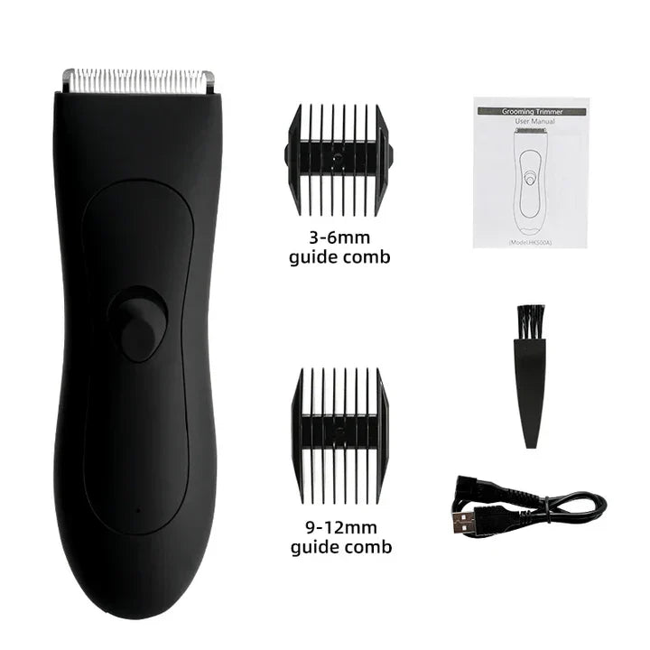 Lisslune | Men's body hair trimmer and women's razor with bikini attachment