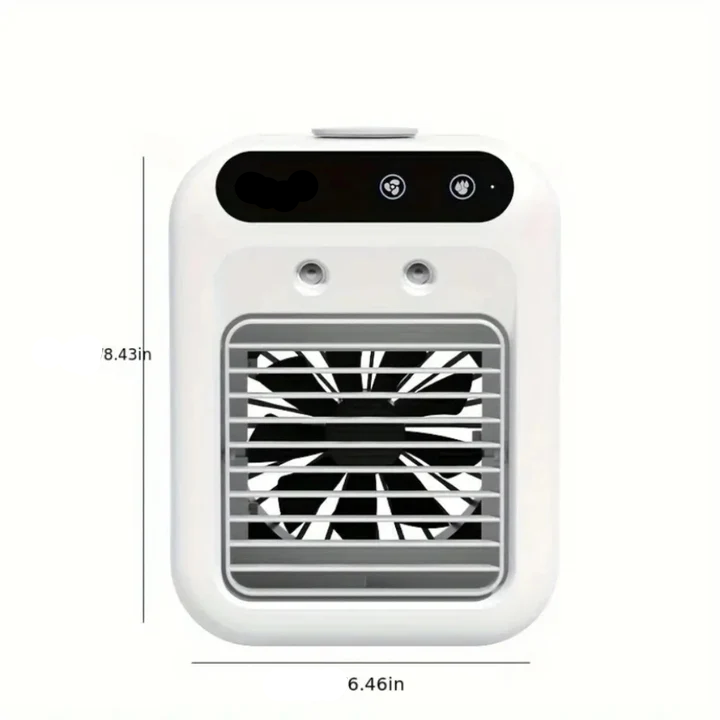 Lisslune | Rechargeable Portable Aircon with Mist Spray