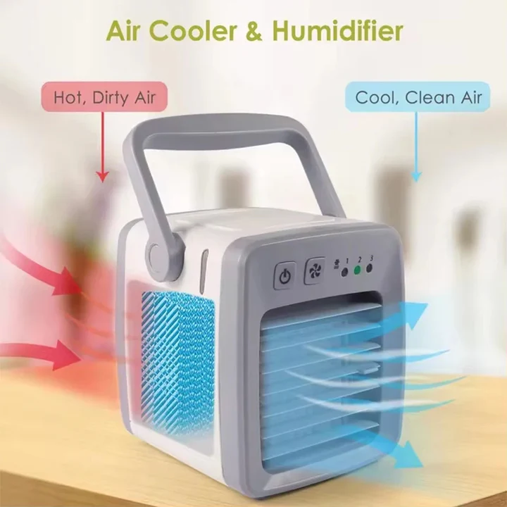 Lisslune | 4-in-1 Portable Airconditioner with Humidifier & Purifier