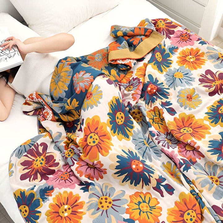 Lisslune | BloomBright - Soft Fabric Blanket