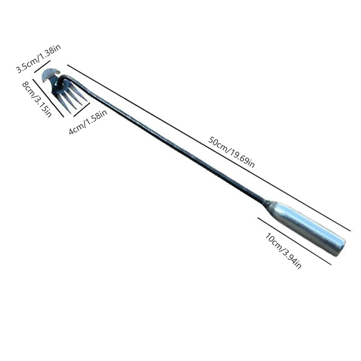 Lisslune | Crescent Weeder Tool with Long Handle