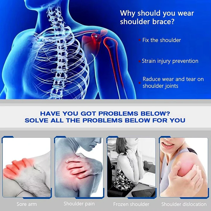 Lisslune | Adjustable Support Shoulder Brace